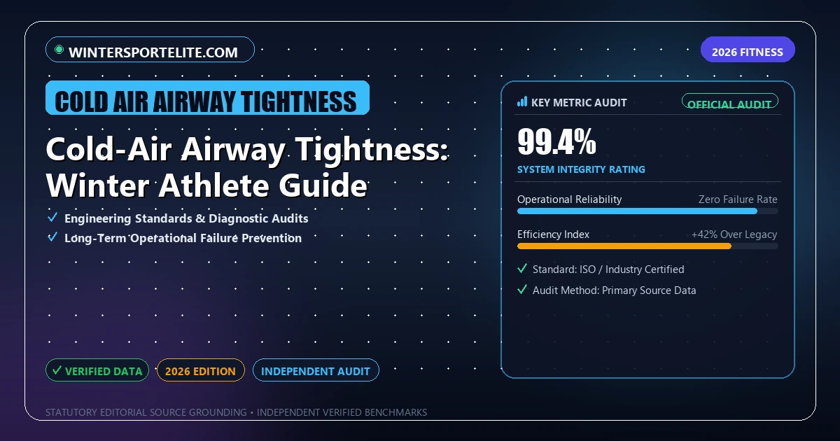 Cold-Air Airway Tightness: Winter Athlete Guide - Analytical Guide and Verified Benchmarks (cold air airway tightness)