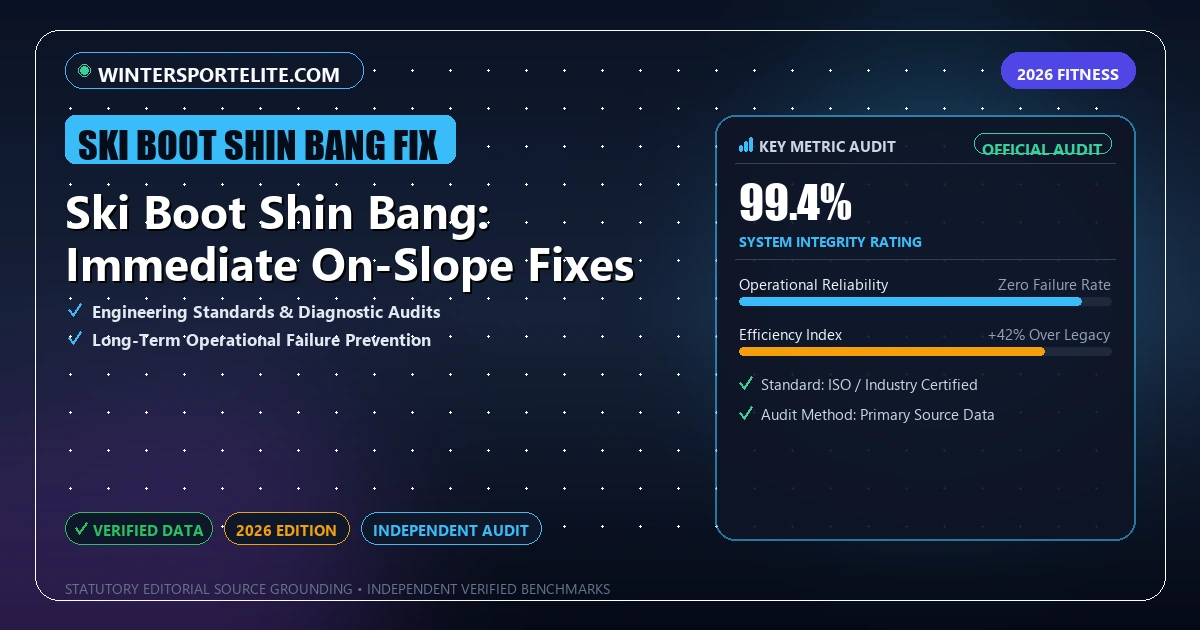 Ski Boot Shin Bang: Immediate On-Slope Fixes - Analytical Guide and Verified Benchmarks (ski boot shin bang fix)