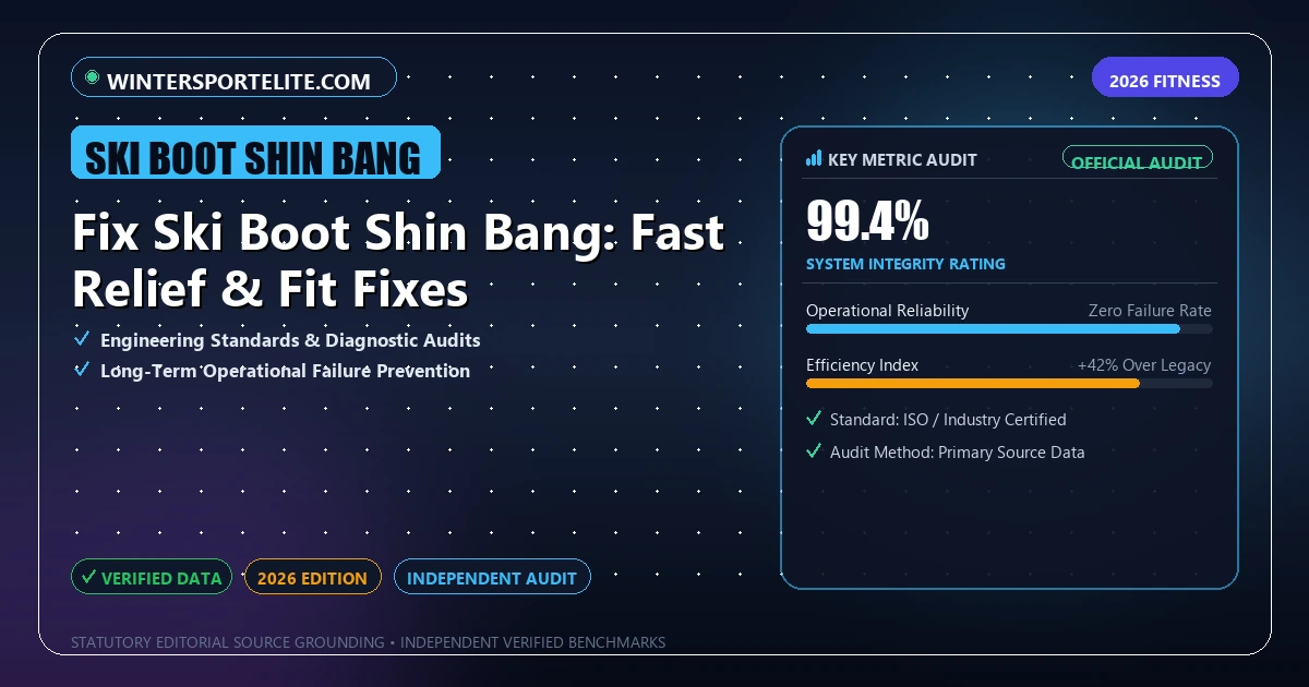 Fix Ski Boot Shin Bang: Fast Relief & Fit Fixes - Analytical Guide and Verified Benchmarks (ski boot shin bang)
